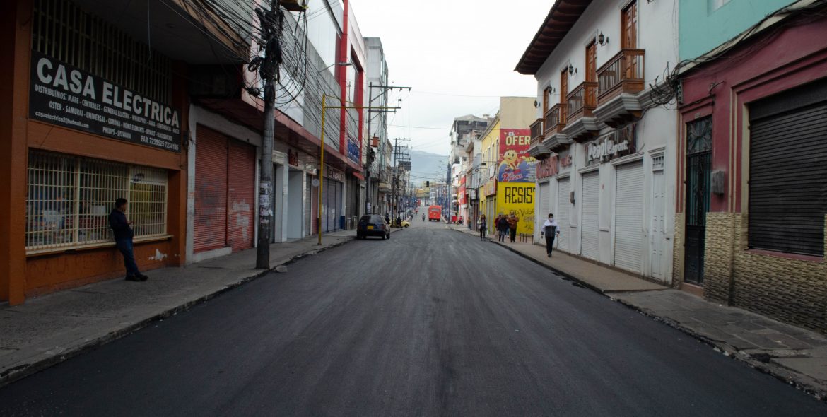 Reparación de la Malla Vial de San Juan de Pasto