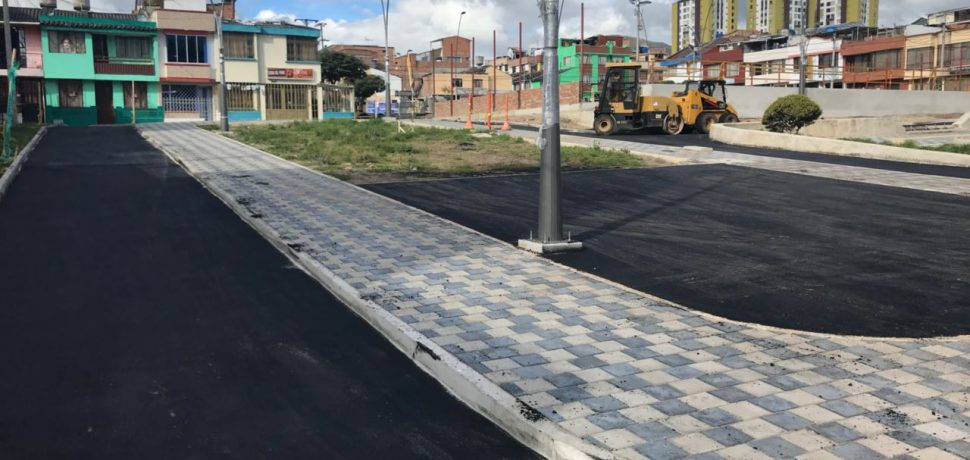 Pavimentación Parque Santa Mónica