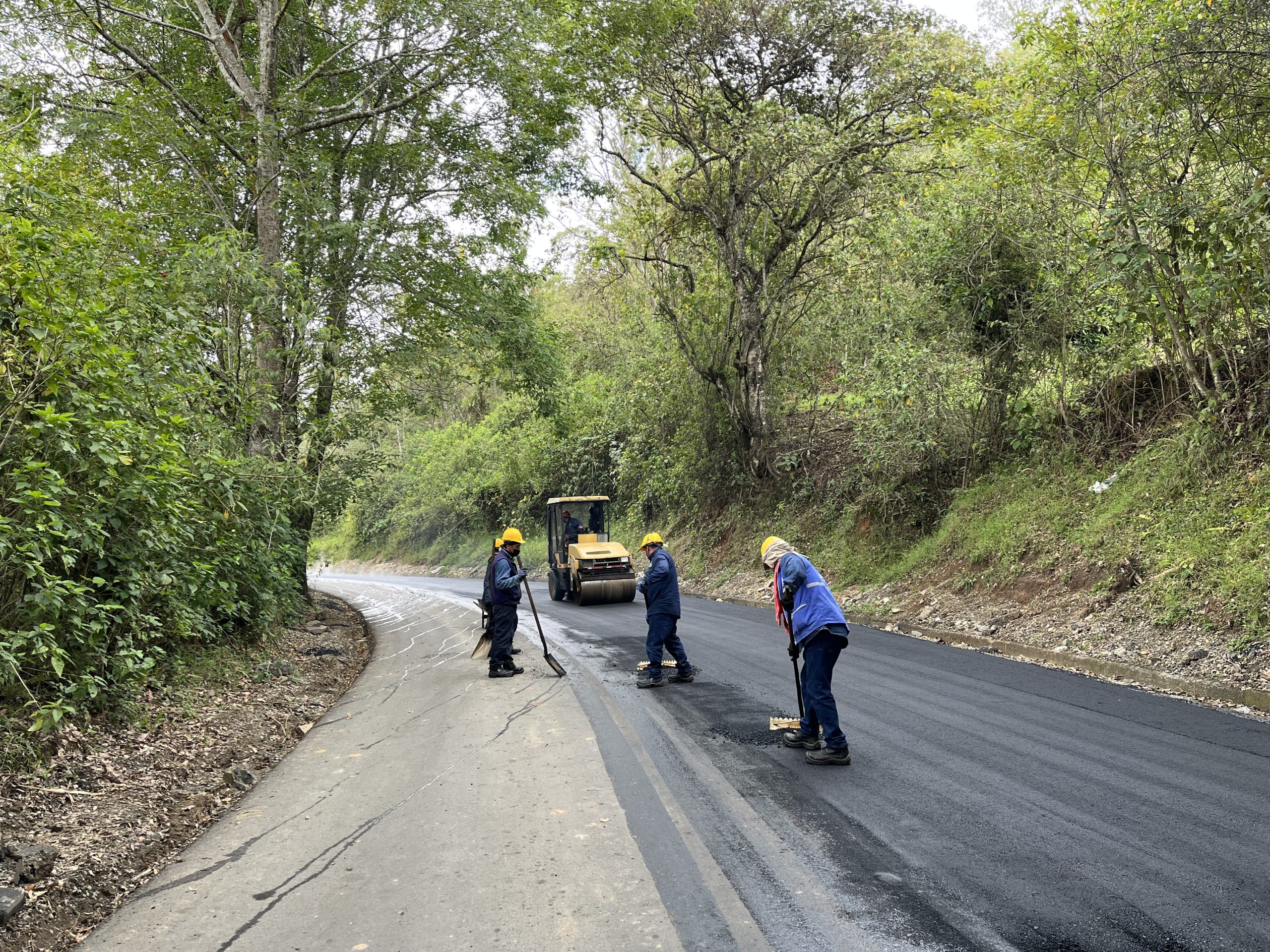 Mantenimiento vial La Unión, Mojarras, y Guachucal.
